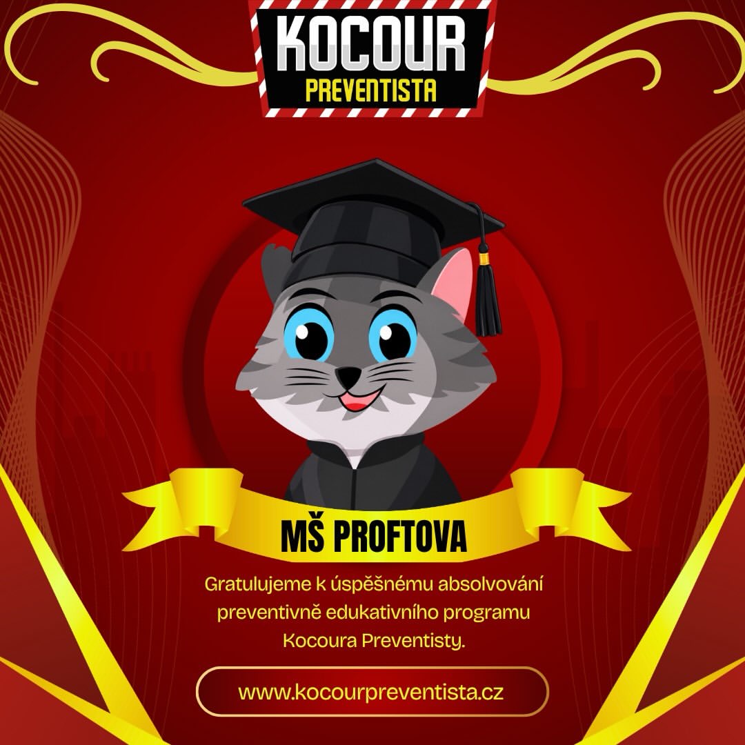 Příspěvek na instagramu @kocourpreventista